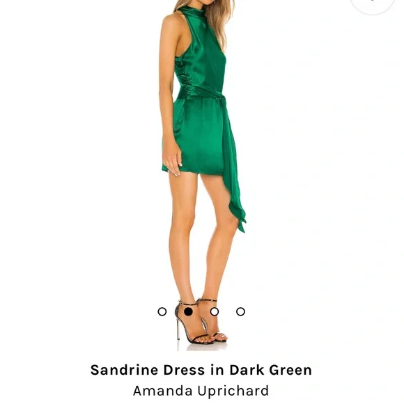 Amanda Uprichard | Dresses | Amanda Uprichard Sandrine Dress In Dark Green | Poshmark Amanda Uprichard | Dresses | Amanda Uprichard Sandrine Dress In Dark Green | Poshmark